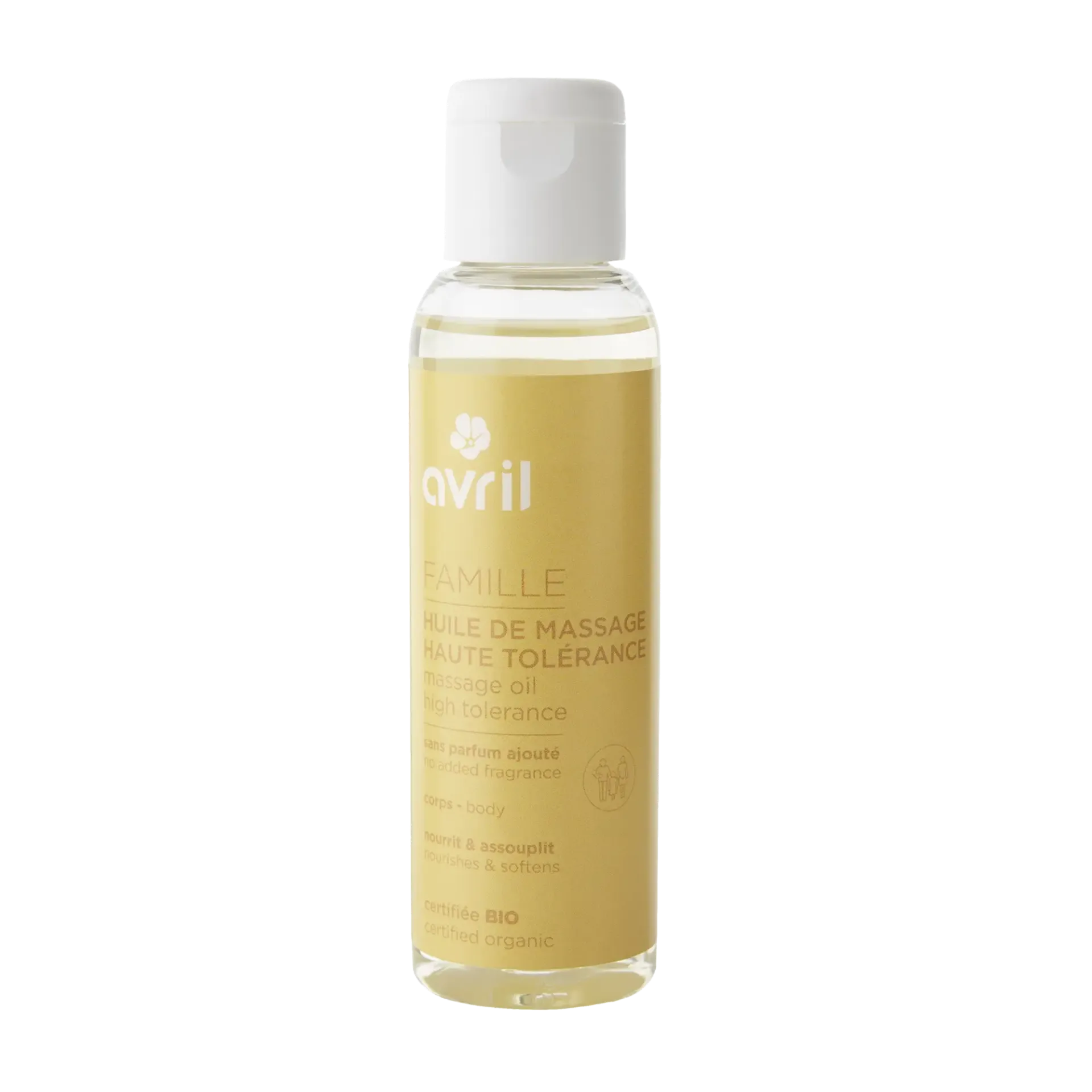 [813] Huile de massage haute tolérance - Avril
