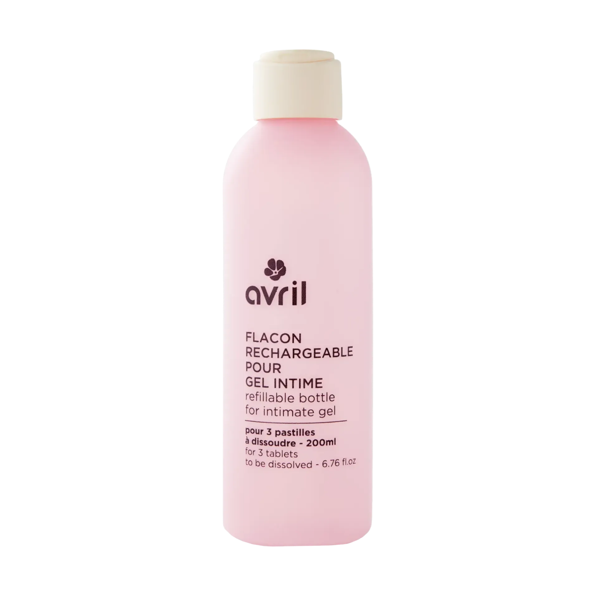 Flacon rechargeable pour gel intime - Avril