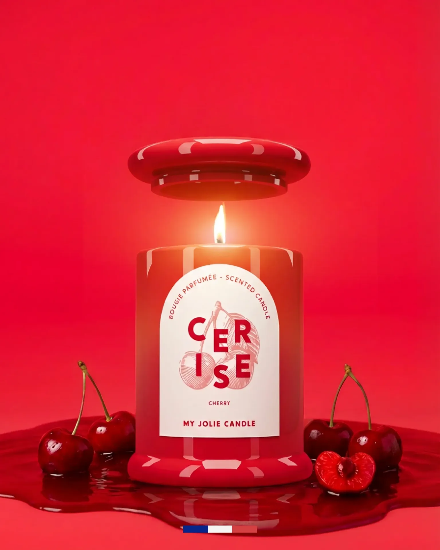 [320668] Bougie parfumée - My Jolie Candle (Cerise)
