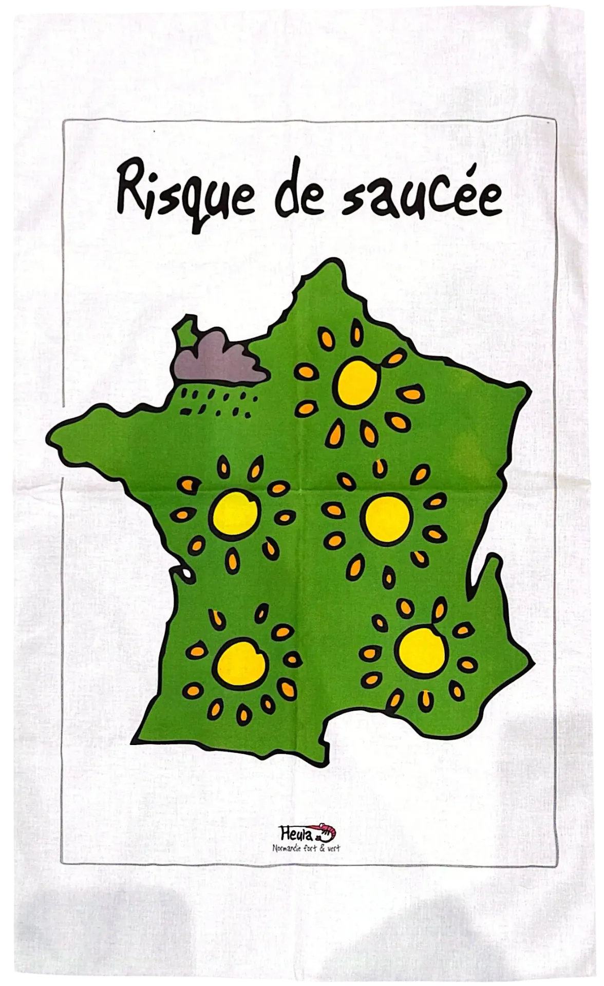 [204HE04] Torchon Risque de saucée - Heula