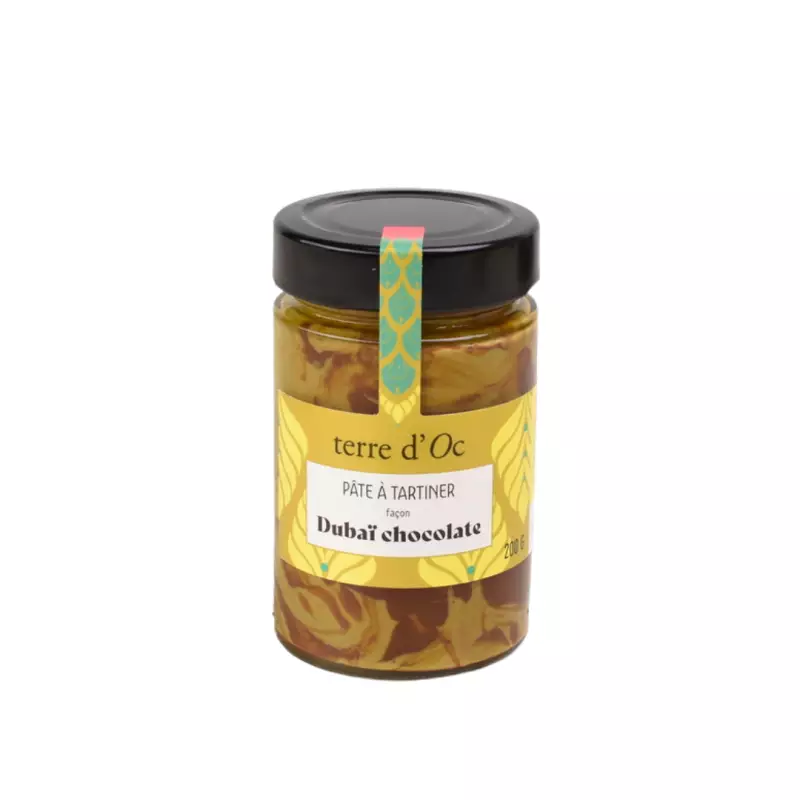 [TOTHOPO843] Pâte à tartiner - Façon Dubaï chocolate - Terre D'oc