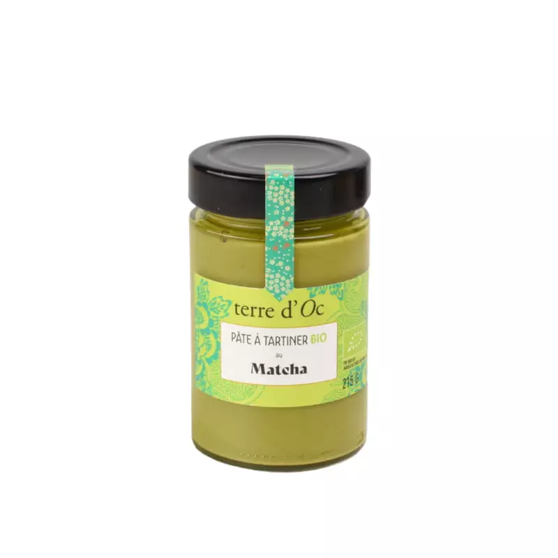 [TOTHOPO418] Pâte à tartiner bio - Au matcha - Terre D'oc