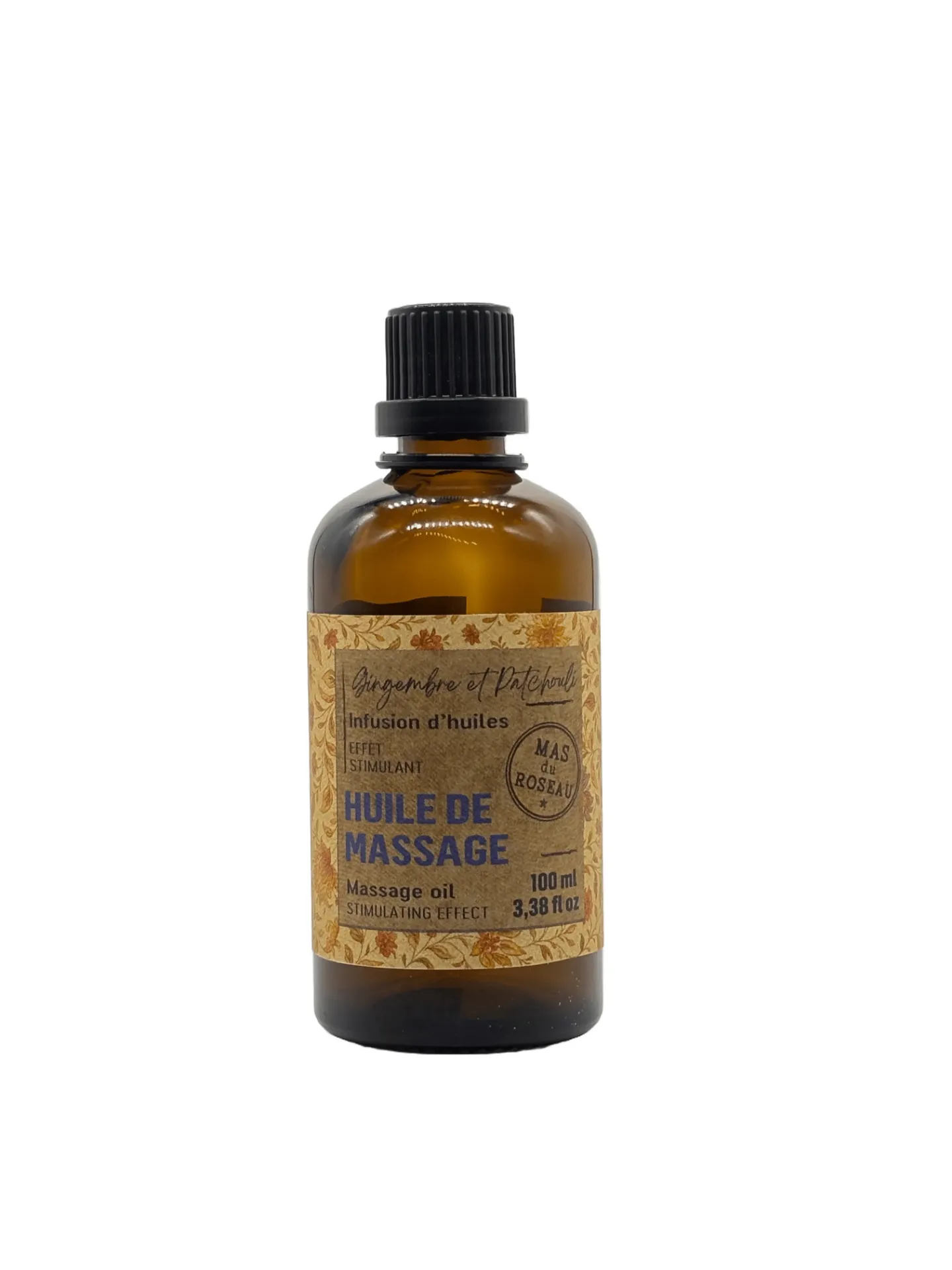 [70.1.050] Huile de Massage - Mas du Roseau (Stimulante)