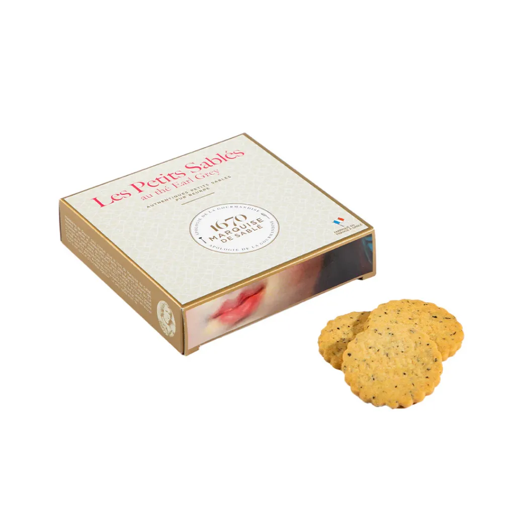 [F1SH01] Biscuits sablés Thé bergamote - La Sablésienne