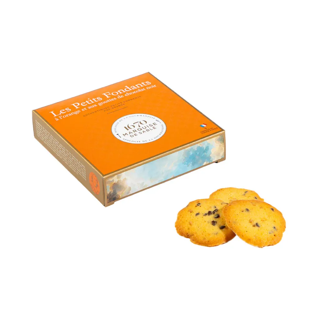 [F1DOR06] Biscuits fondants orange et chocolat - sablesienne