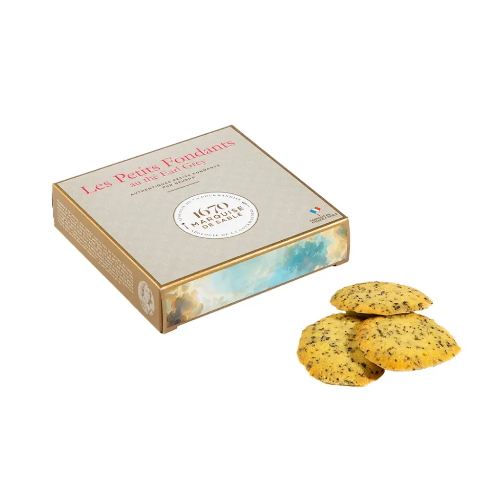 [F1DTH01] Biscuits fondants Thé bergamote - sablesienne