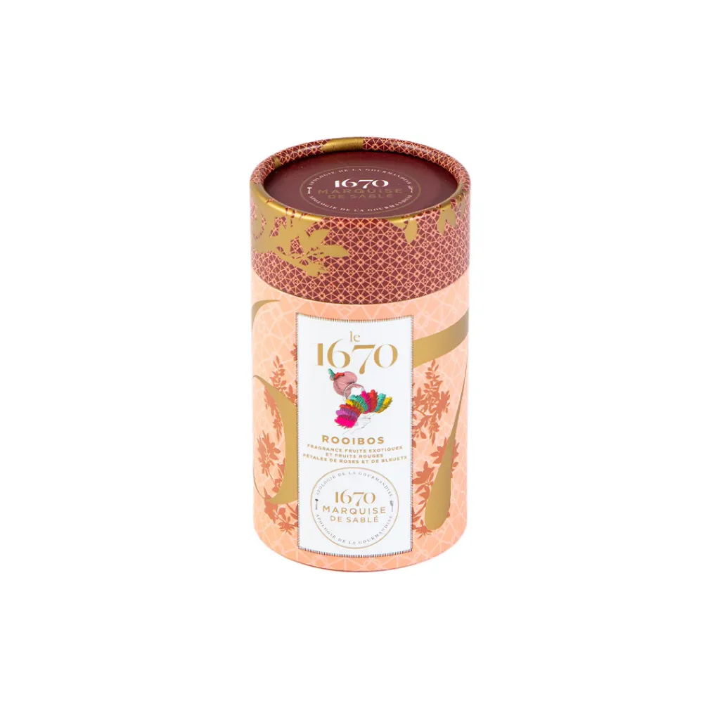 Rooibos fruits exotiques et fruits rouges, pétales de roses et de bleuets - La Sablésienne
