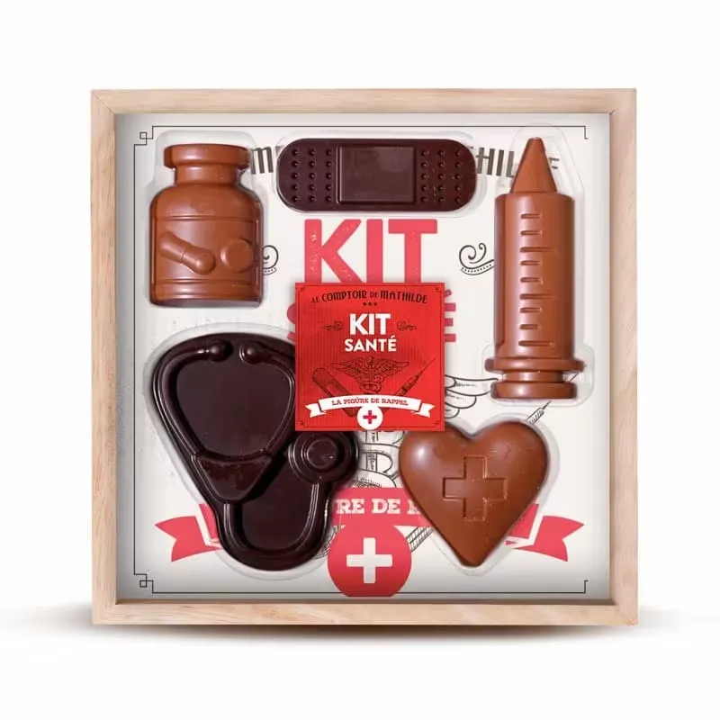 Kit Santé - Chocolats Noir et Lait - Comptoir de Mathilde