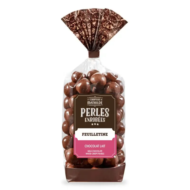 [TURBI0491] Perles Feuilletine Chocolat au Lait- Le Comptoir de Mathilde