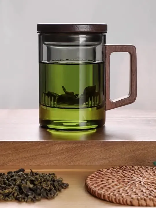[SH250TN] Mug avec filtre en verre - Terra Nature