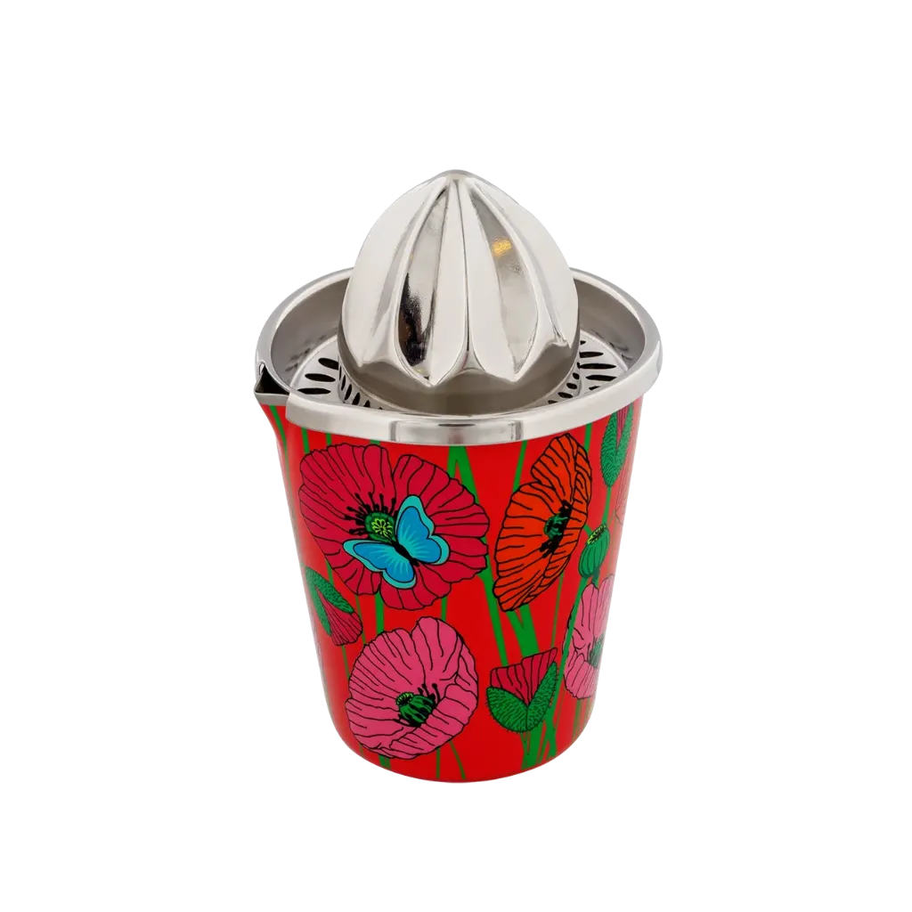 [40249 COQ] Presse agrumes - Squeeze me - Pylones (Coquelicots)