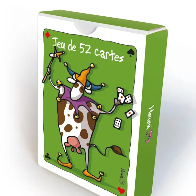 [234HE-01] Jeu de 52 cartes - Heula