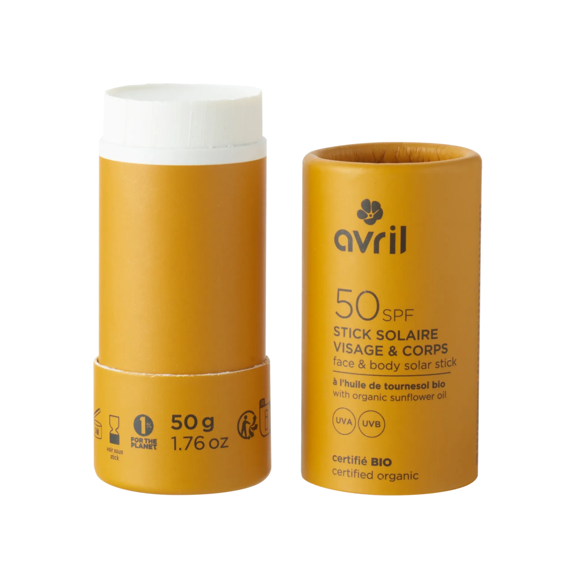 [1637] Stick solaire SPF50 - Avril
