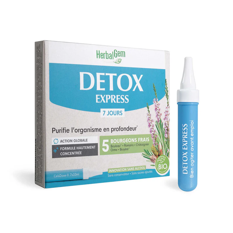 Détox express - Monodoses - Bio - Herbalgem