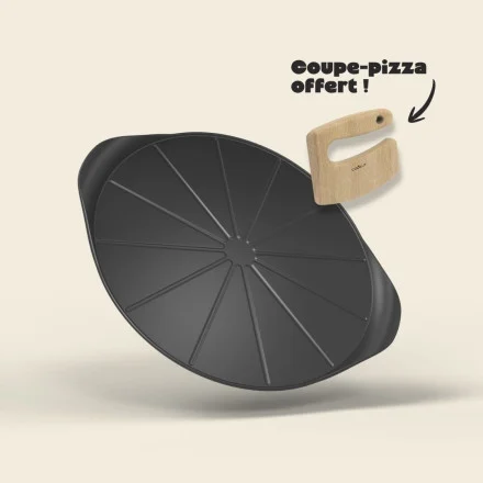 [FPAPNO] Le Formidable Plat à Pizza - Cookut (Graphite)