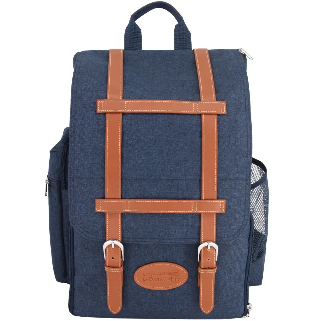 [B-112] Sac à Dos Escapade - Les Jardins de la Comtesse (Bleu)