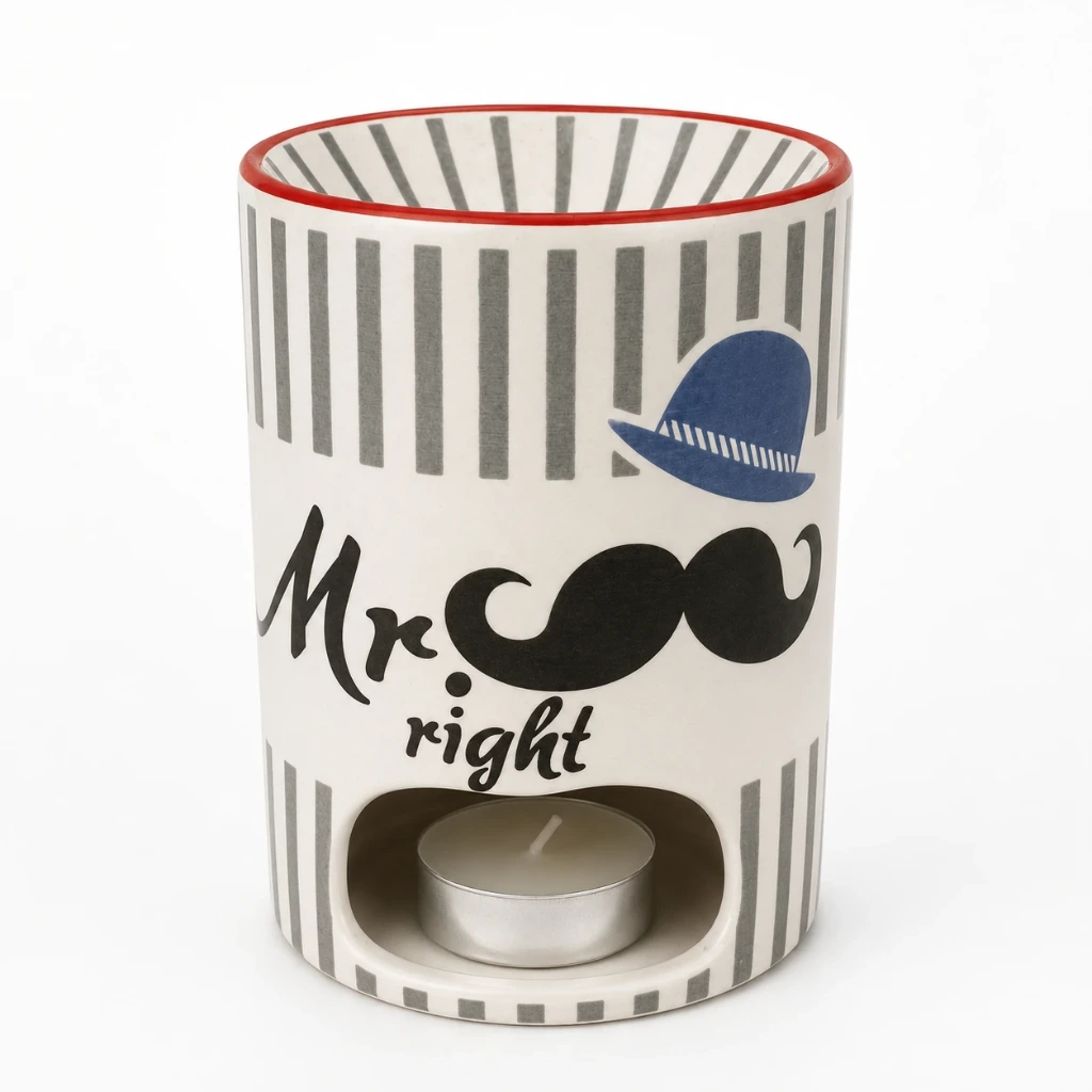Brûle-parfum Mr Moustache