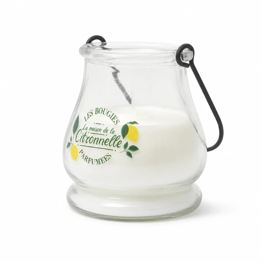 [BO0142] Bougie citronnelle couleur changeante - Terra Nature