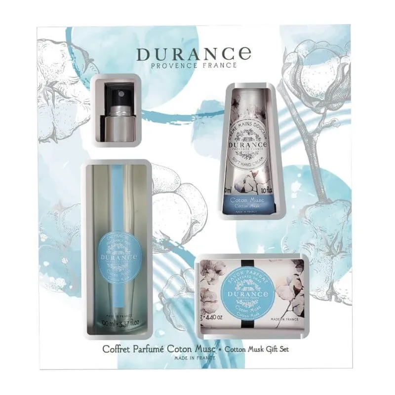 [009348] Coffret Cadeau Coton Musc - Durance
