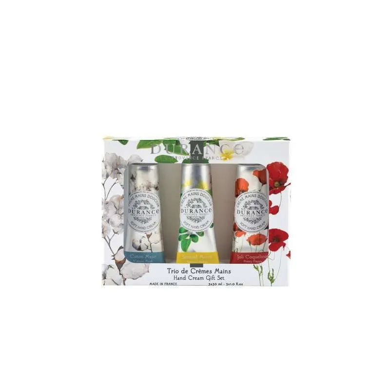 [009041] Coffret Cadeau Trio de Crèmes Mains Parfumées - Durance