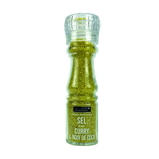 Moulin Sel Curry/ Coco - Savor et Sens