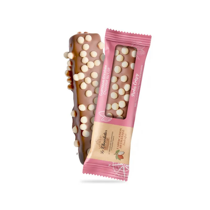 Guimauve Chocolat Lait Perles Crispy - Le Chocolatier