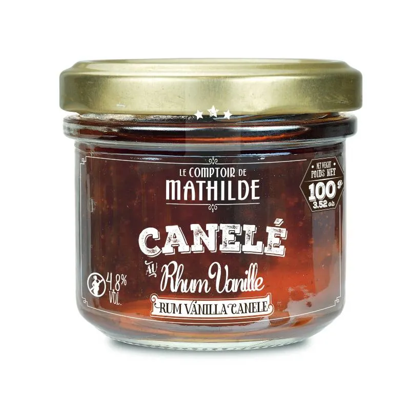 Canelé Au Rhum Vanille - Le Comptoir de Mathilde