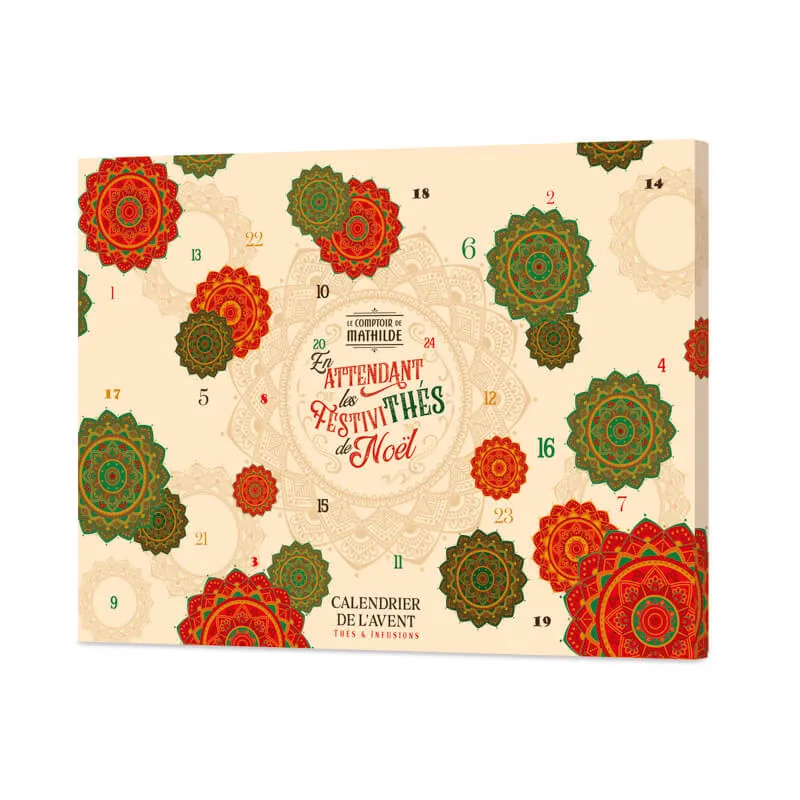 [COFSU0036] Calendrier De L'Avent Thés & Infusions - le Comptoir de Mathilde