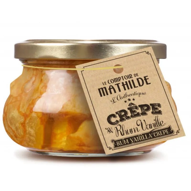 [CREPE0002] Crepes Rhum Vanille - Le Comptoir de Mathilde