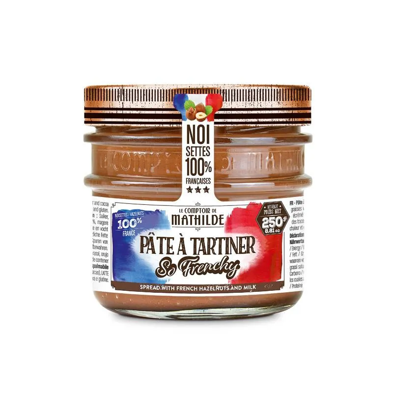 Pâte à tartiner So Frenchy Noisettes 100% Françaises - Le Comptoir de Mathilde