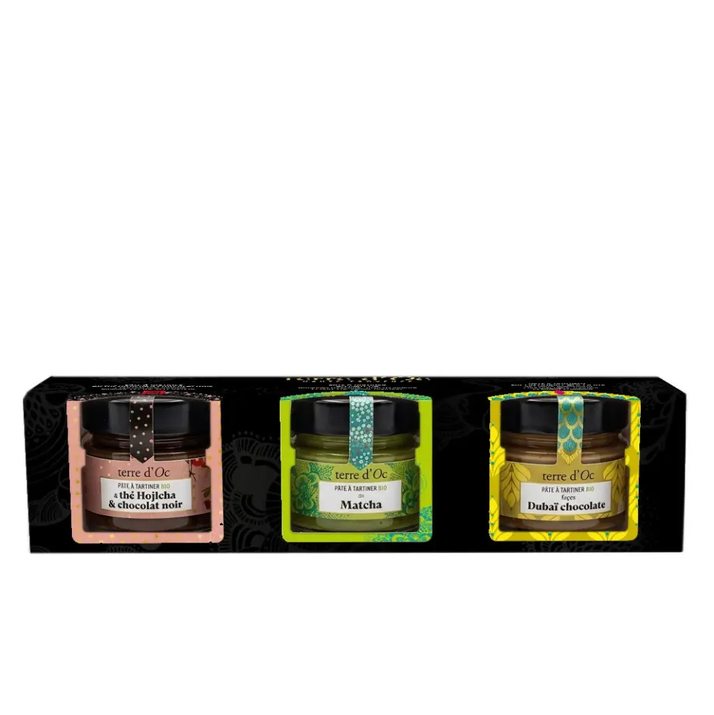 Coffret 3 Pâtes à Tartiner - Terre D'Oc