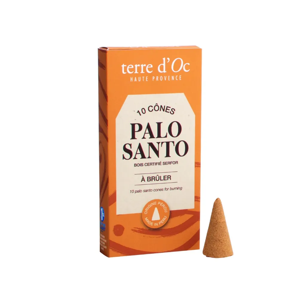 [TOSENBO871] Cônes Encens Palo Santo - Terre D'Oc