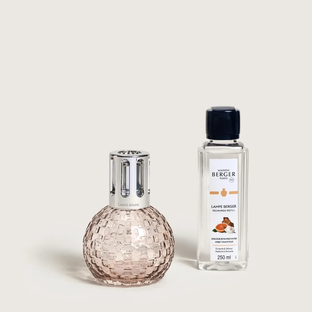 Coffret lampe Berger Disco Rose - Maison Berger