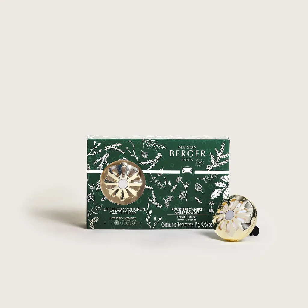 Diffuseur voiture Magical Poussière d'Ambre - Maison Berger