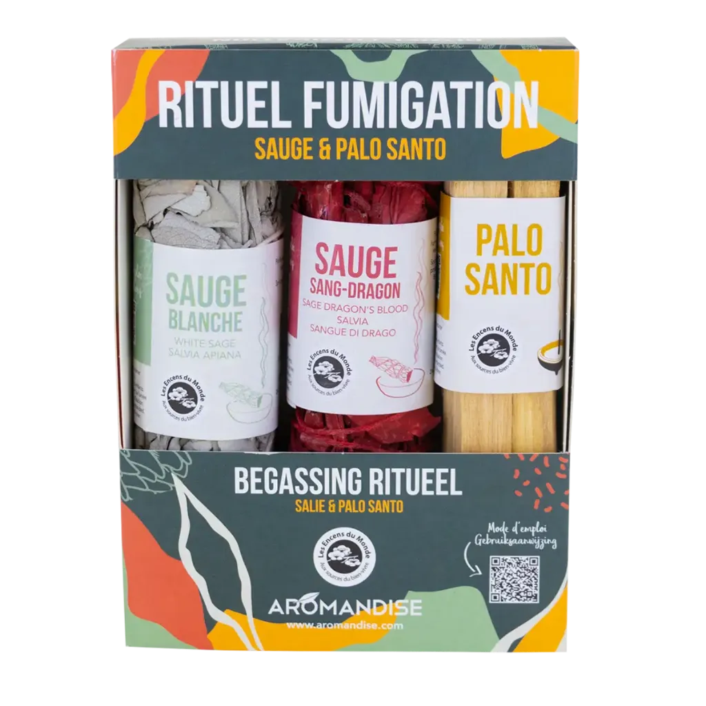 [SAUGECOF02] Coffret Mon Rituel Fumigation -Aromandise