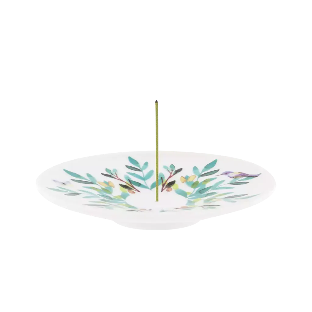 Porte encens coupelle Aquarelle - Aromandise