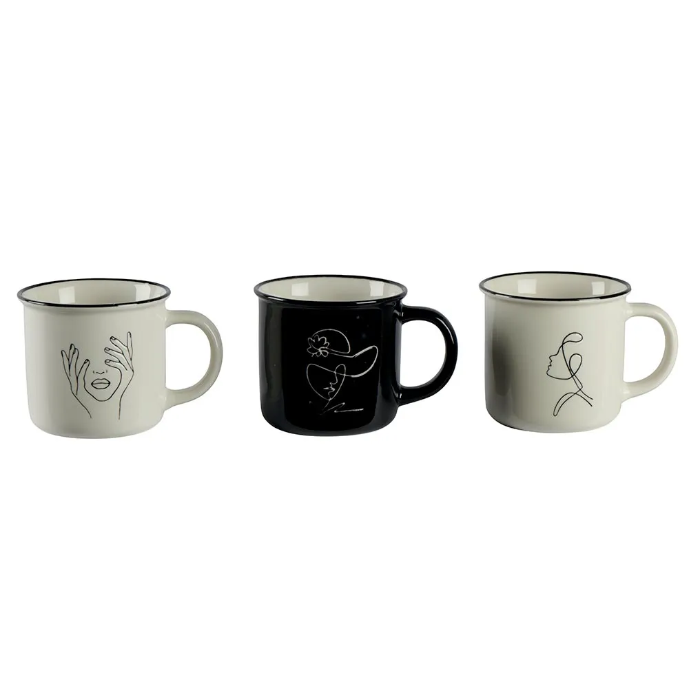 Coffret Mug 3 Visages - Country Casa