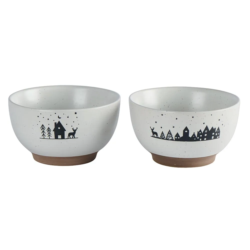 Set de 2 bols bicolores - Country Casa
