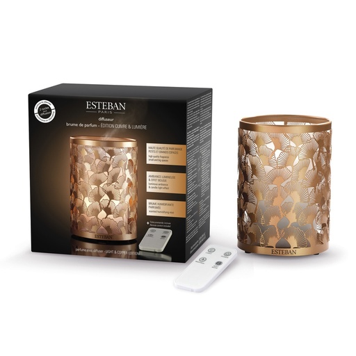 Diffuseur brume de parfum édition cuivre et lumière - Esteban