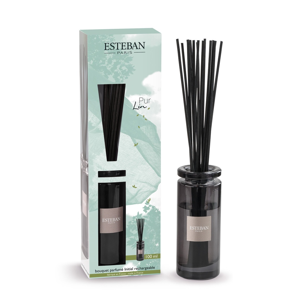 Bouquet parfumé Initial 100ml Pur Lin - Esteban