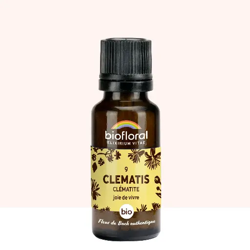 09 Clematis, Clématite - Bio -Biofloral