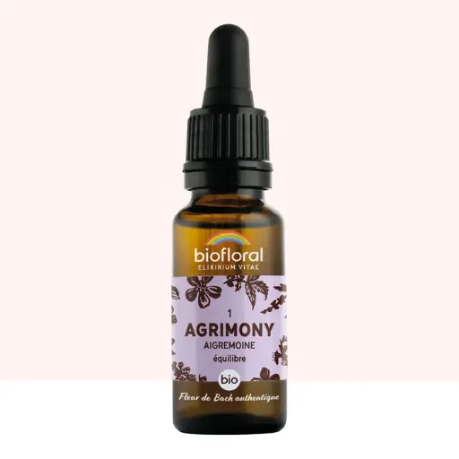 01 Agrimony, Aigremoine - Bio -Biofloral