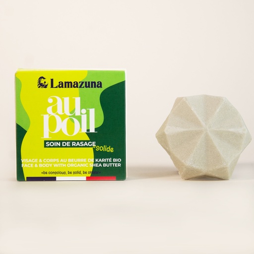 [A6A1B00] Crème à raser solide - Lamazuna
