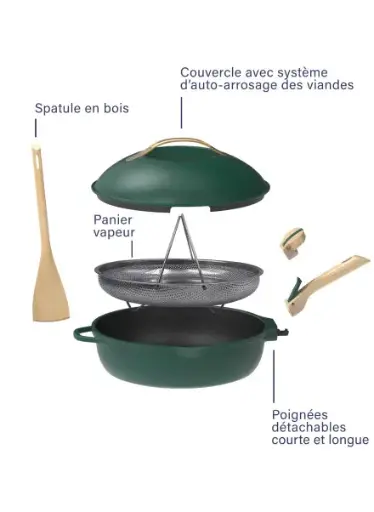 La fabuleuse poêle 8 en 1 - Cookut