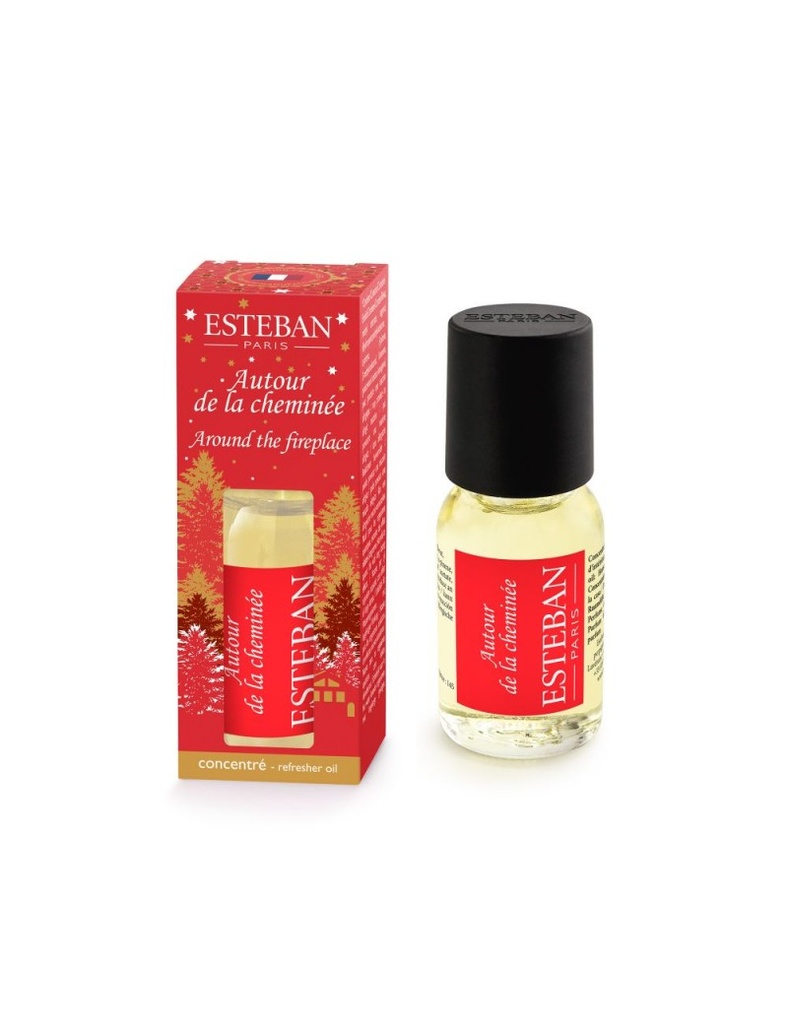 Concentré de parfum 15ml Autour de la cheminée - Esteban