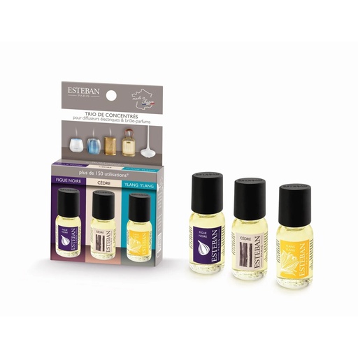 [KIT-028] Trio de concentrés de parfum