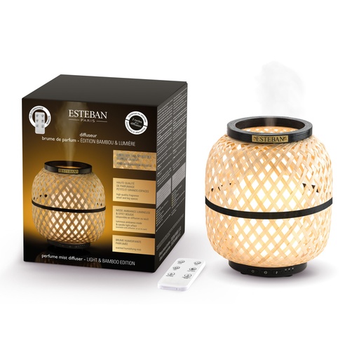 [CMP-206] Diffuseur brume de parfum édition bambou et lumière
