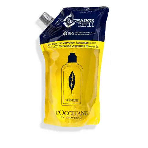 [15RG500VA20] Eco-Recharge Gel Douche Verveine Agrumes - L'Occitane