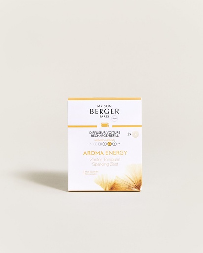 Recharges diffuseur voiture aroma energy - Maison Berger