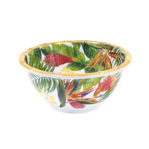 [MF-14BB] Petit Bol fleurs exotiques - Les Jardins de La Comtesse